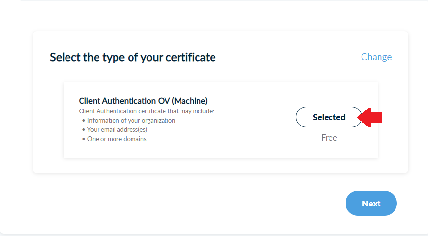 Client Authentication OV (Machine) | HARICA - Guides